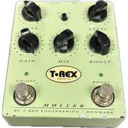 (USED) T-Rex Engineering Moller Overdrive and Clean Boost Guitar Pedal